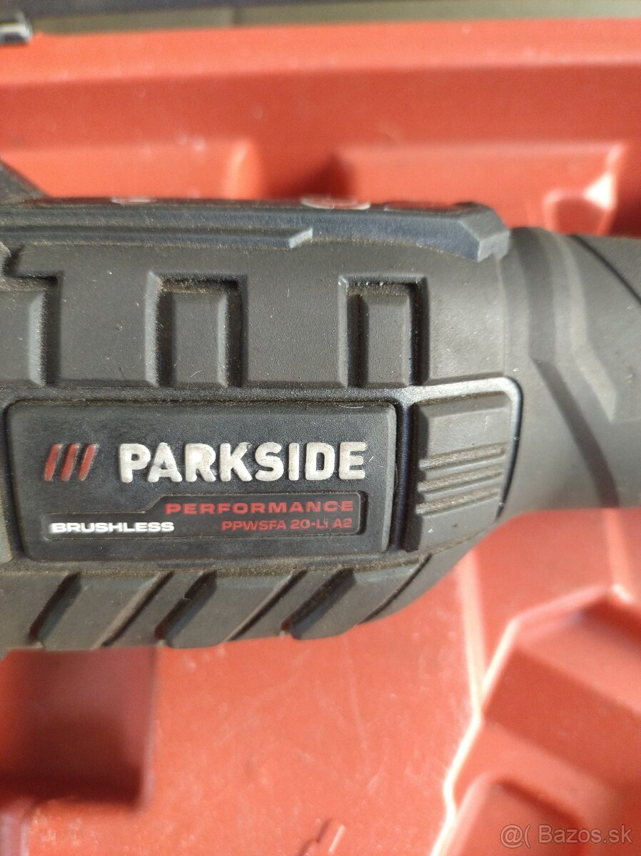 Aku uhlová brúska parkside performance - 4