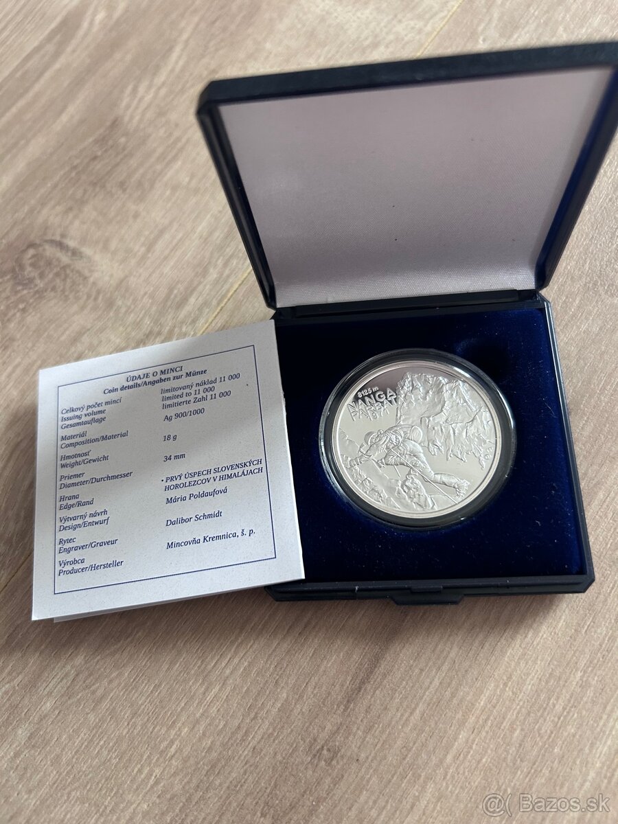 Proof strieborné mince - 4