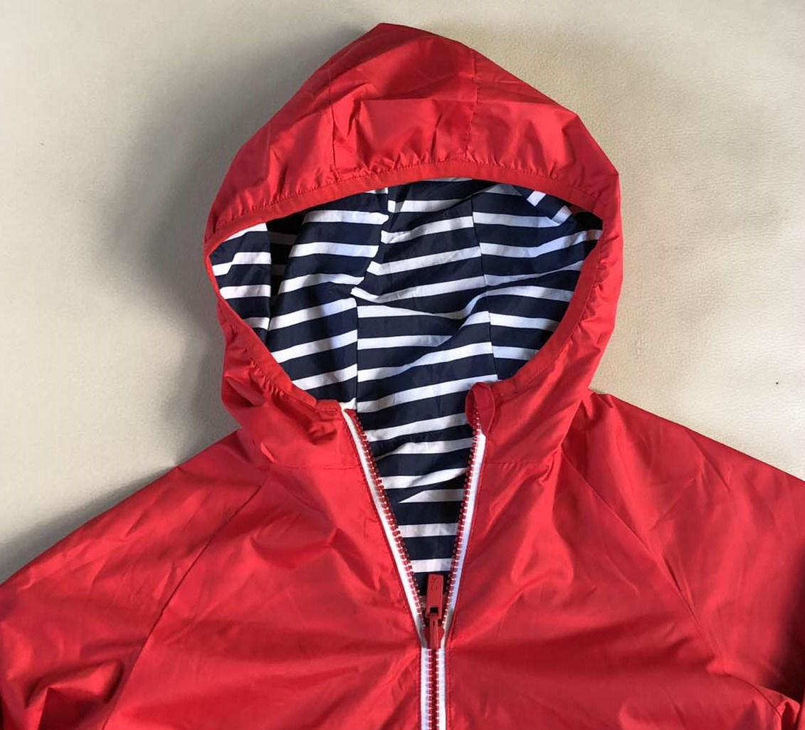 122/128 obojstranna prechodna bunda,7-8 r. - 4