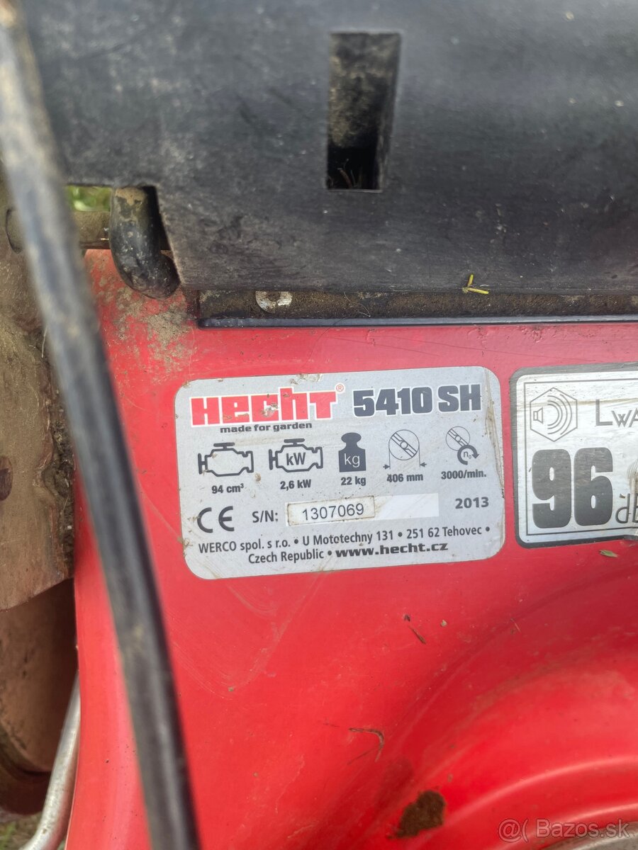 Hecht benzinová kosačka - 4