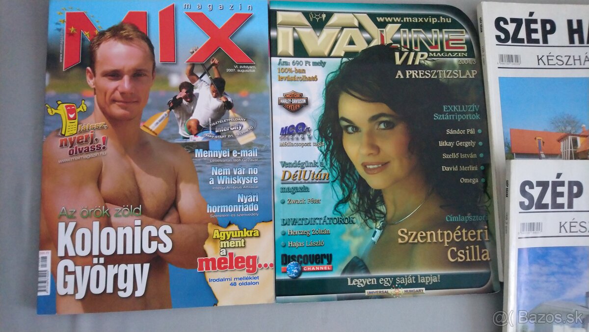 Predám časopisy v maď. jazyku Szép házak 98/5 - 4