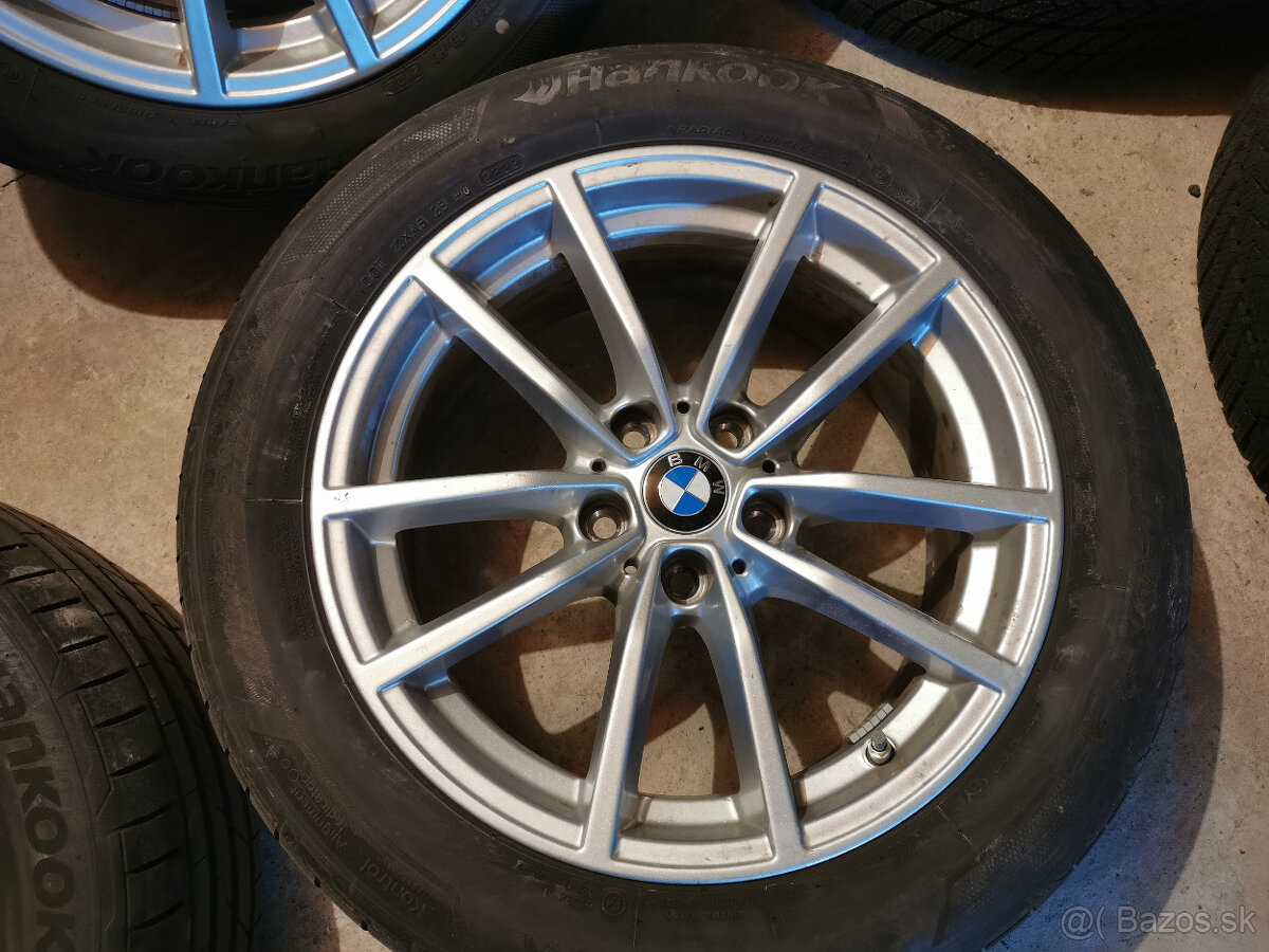 BMW 3 (G20) - originál 17" alu s letnými pneu 6+mm DOT 22 - 4