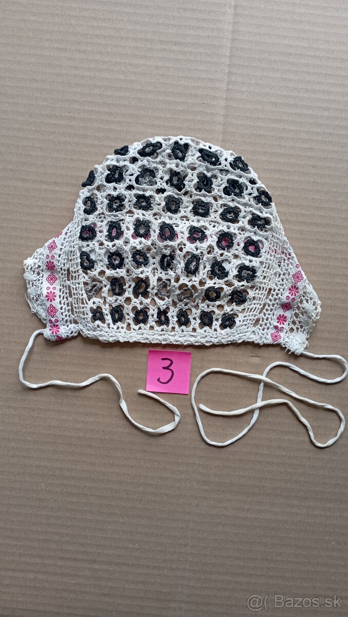 Ľudové čepce... súčasť kroja... - 4