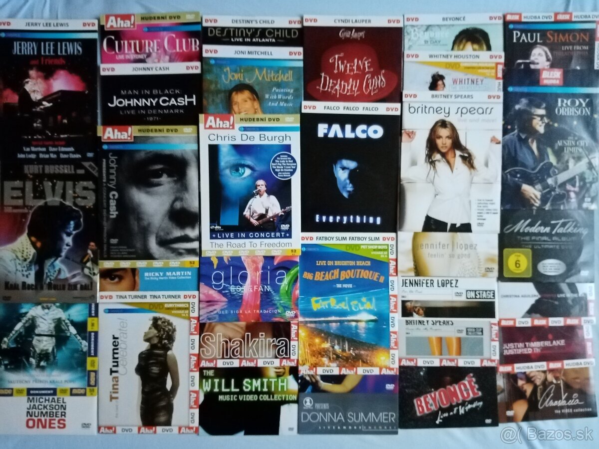 Orig.DVD rock hudba (posetky-i nerozbal.) od 2 eur - 4