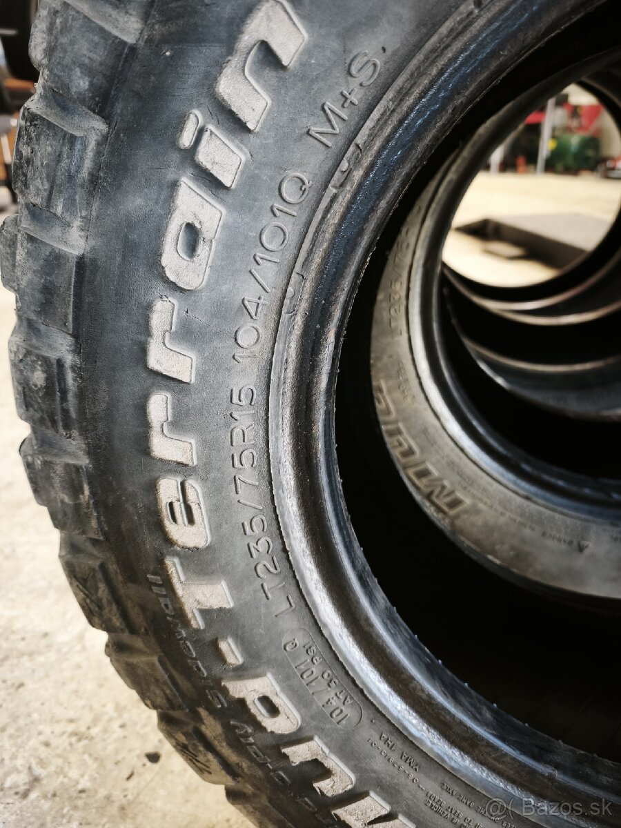 Predam offroad pneumatiky 235/75 R15 - 4