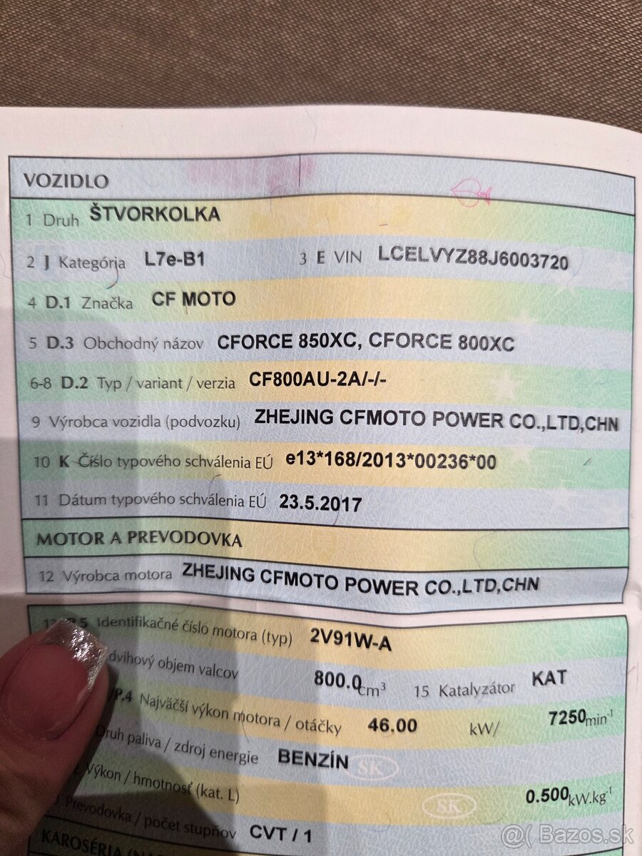 CF 850 gladiator - 4