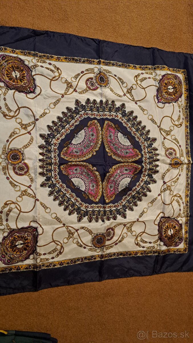 Hodvábne, vlnené šatky, šály - 4