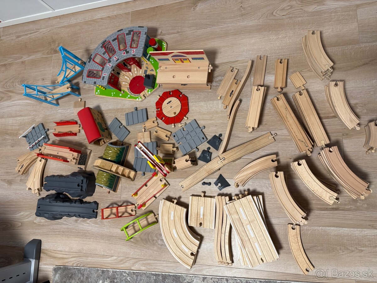 Vláčiková drevená dráha - 4