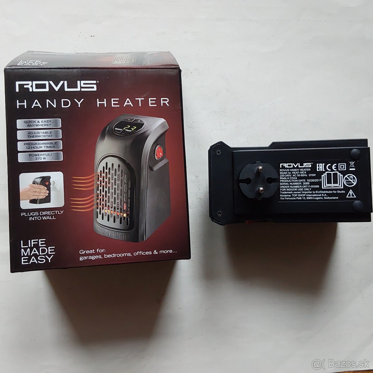 Elektrické ohrievače - 4