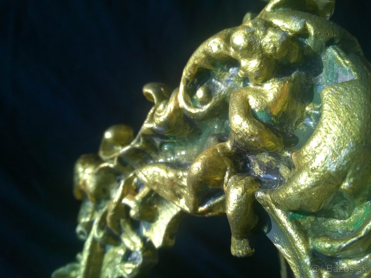 Bohato zdobený barokový rám - 4