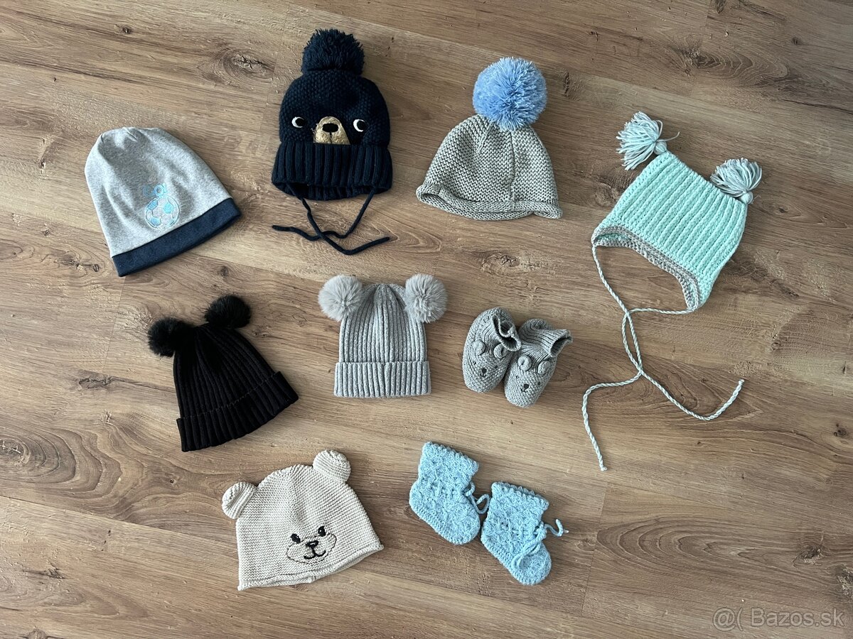 Capacky/topanočky a čiapky - 4