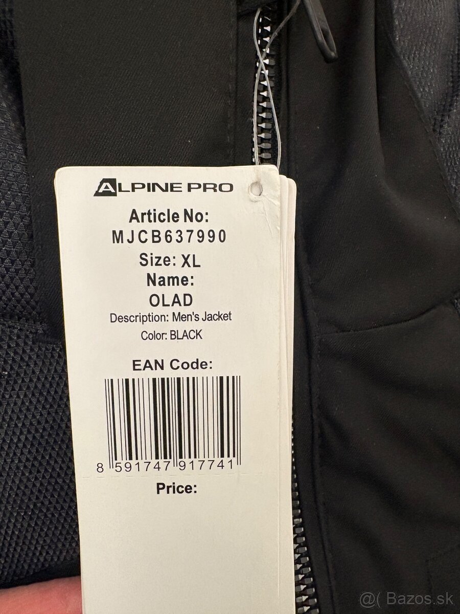 ALPINE PRO pánska lyžiarska bunda - 4