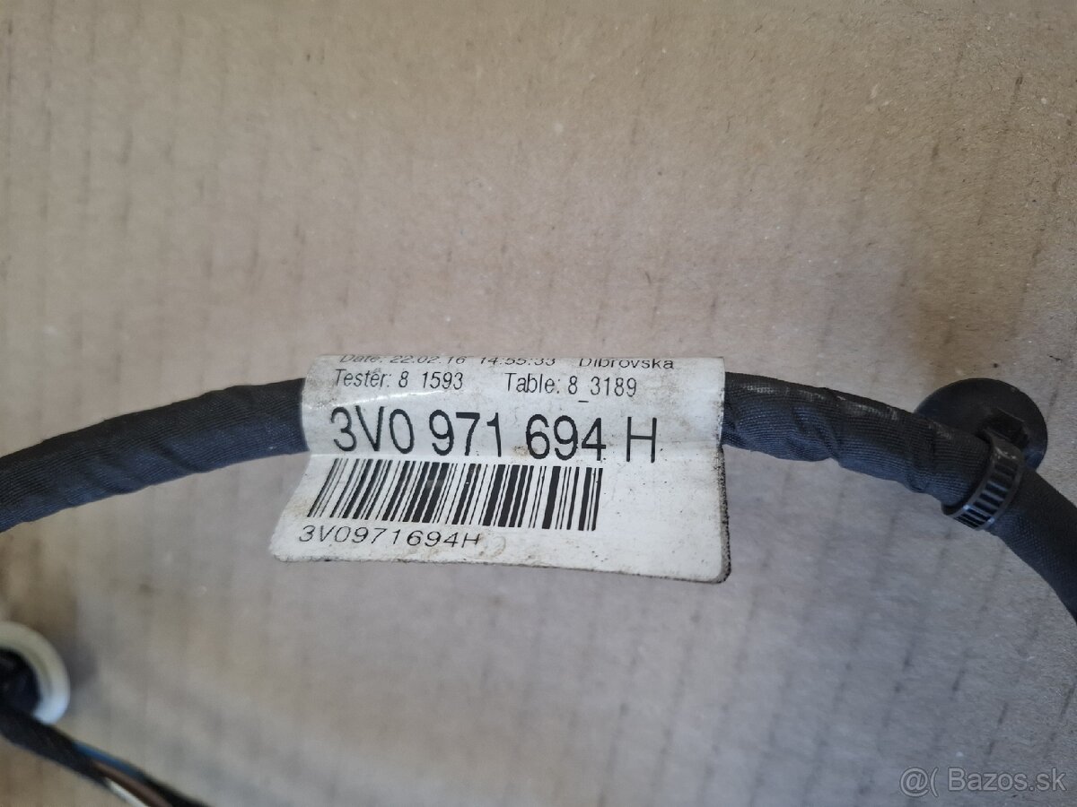 zámok dverí + kabeláž Superb 3 - 4