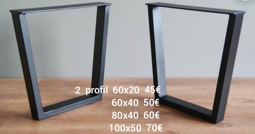 Železné nohy na stôl - 4