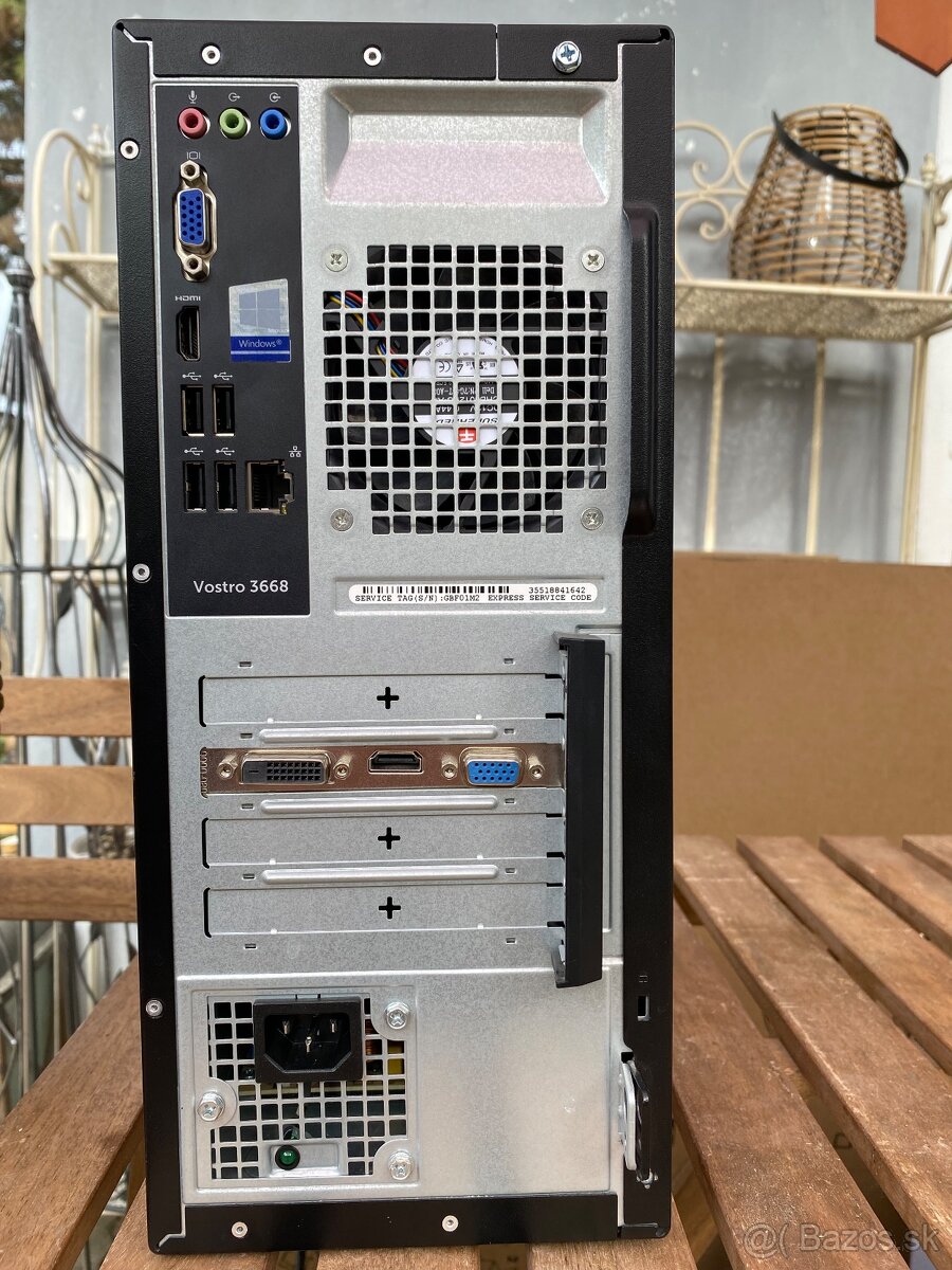 Dell i7 7700 4jadro,8GBDDR4,GTX745,256GBSSD,Wi-Fi - 4