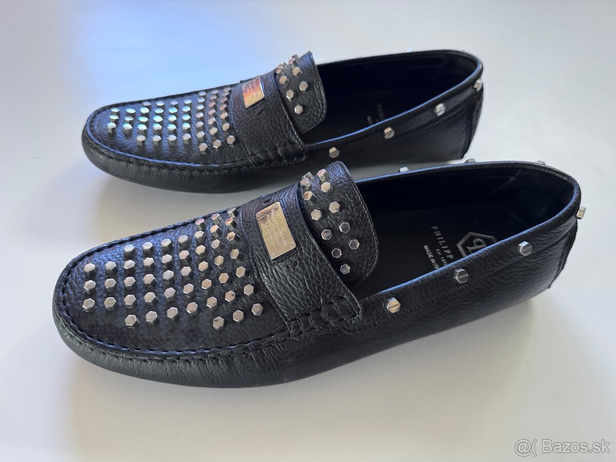 Originálne Philipp Plein mokasíny - 4