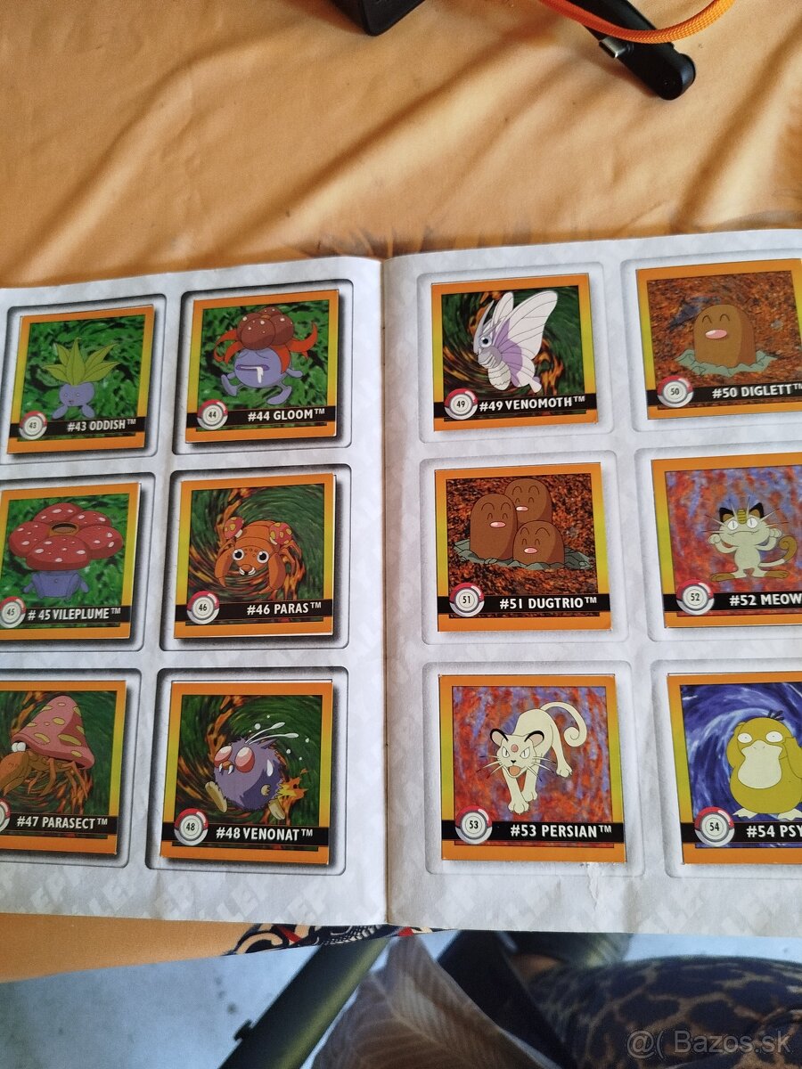 Pokémon sticker a nalepkovy album - 4