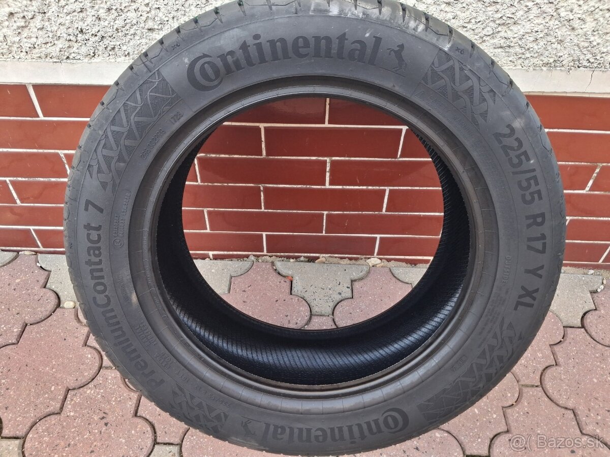 Predám disky+GUMY 225/55R17 ,5X108 - 4