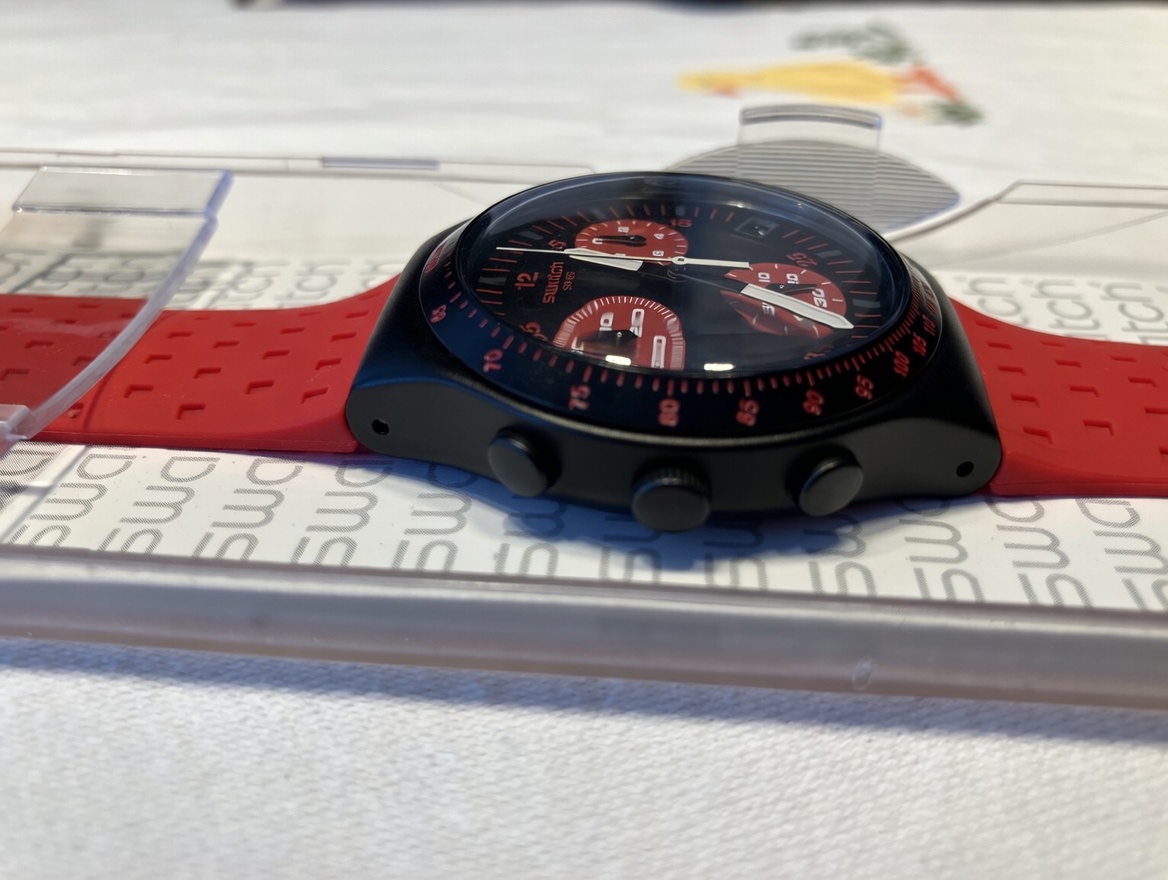 SWATCH IRONY CHRONO REDLY YCB 4022 - 4