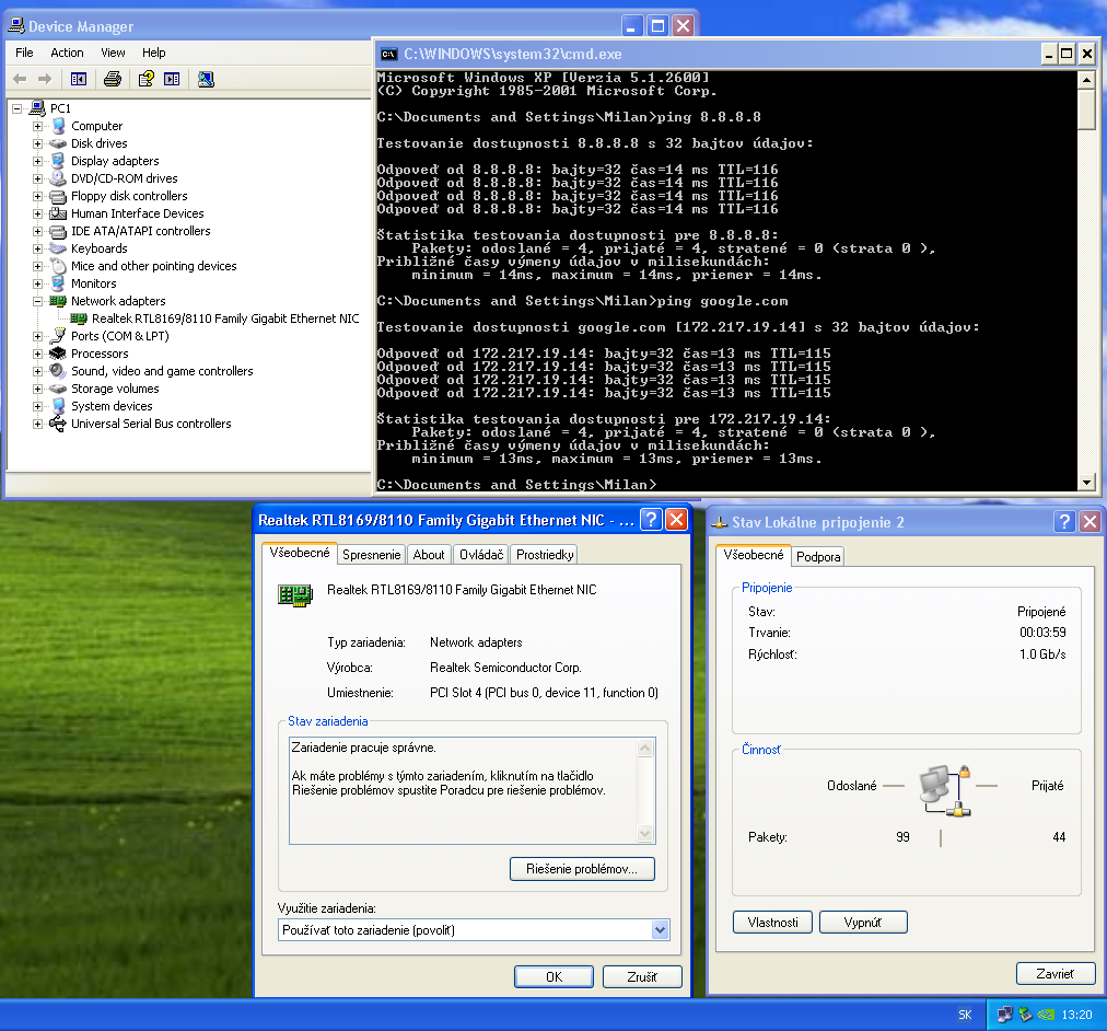 1Gbps sieťové karty - 4