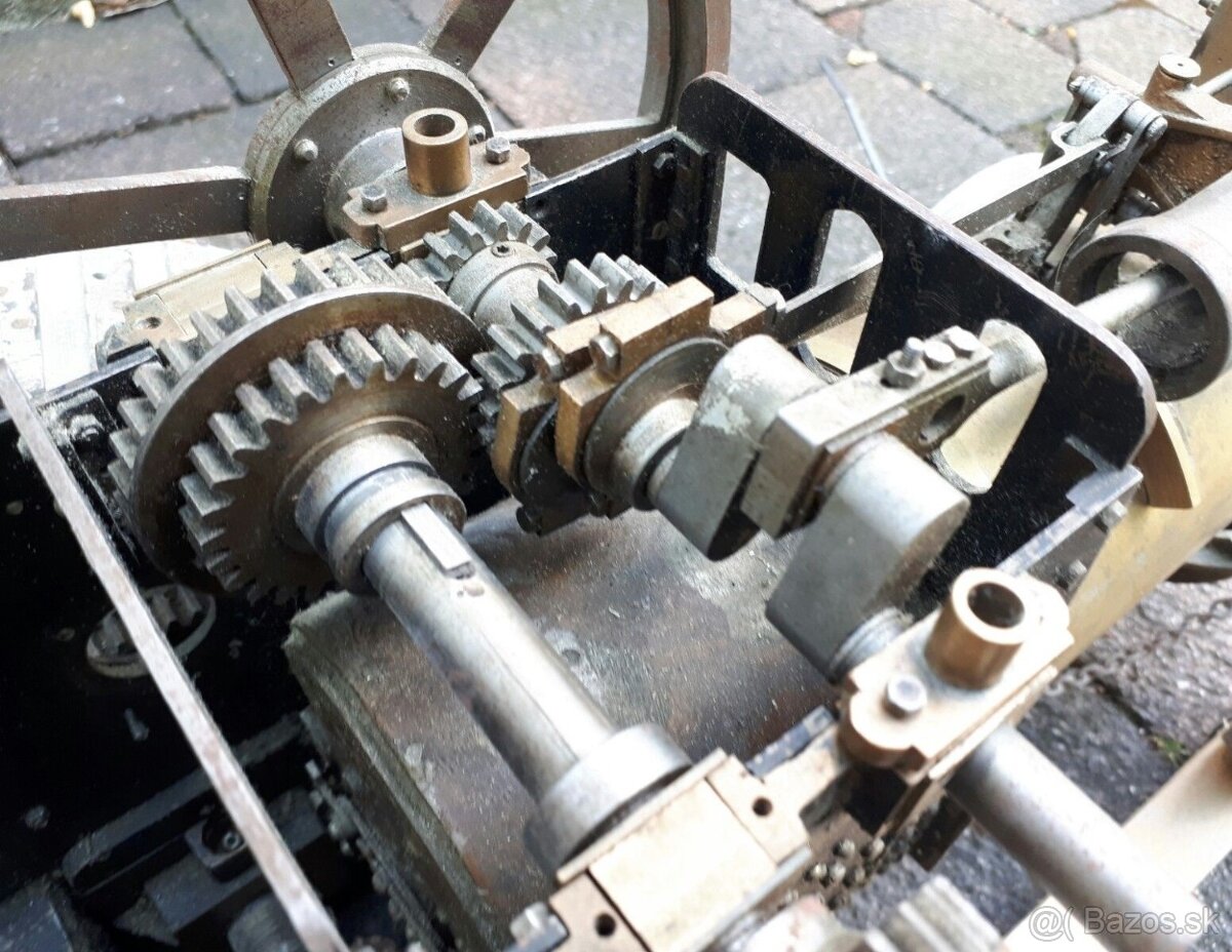 Parný traktor Parný stroj Royal Chester Allchin 18 - 4