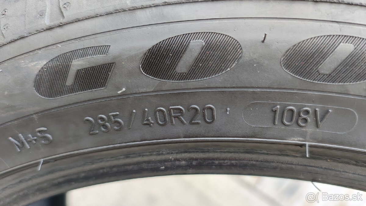 2ks Goodyear 285/40R20 RunFlat - 4