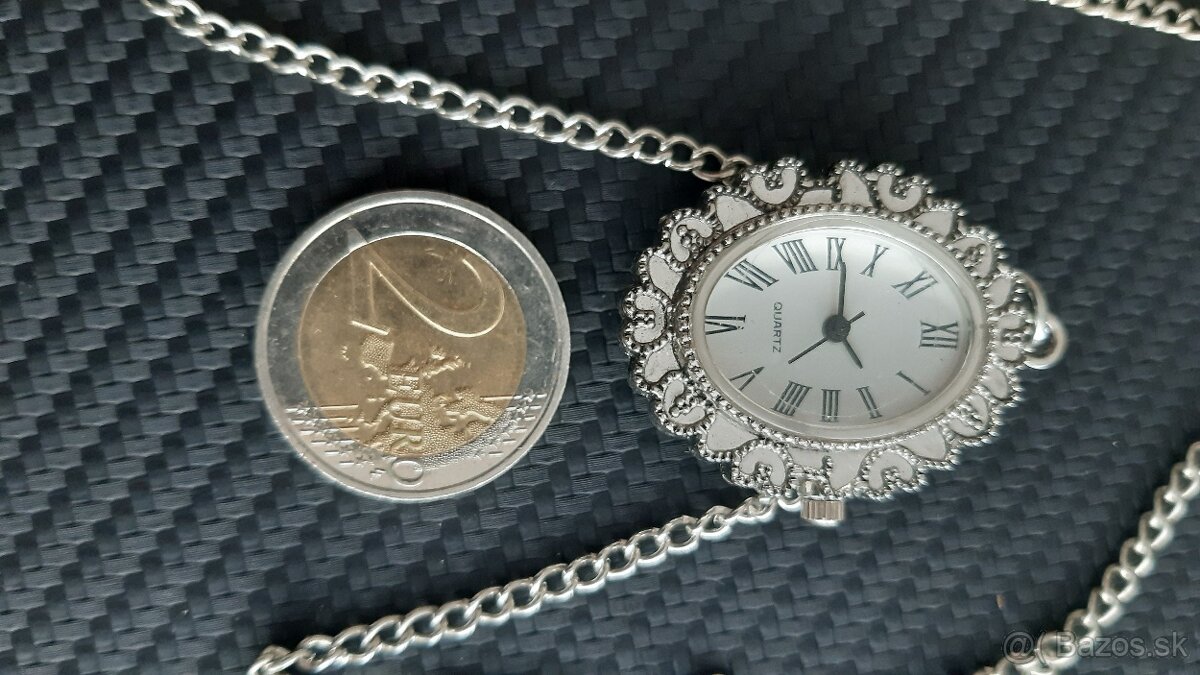 Dámsky náhrdelník-hodinky - 4