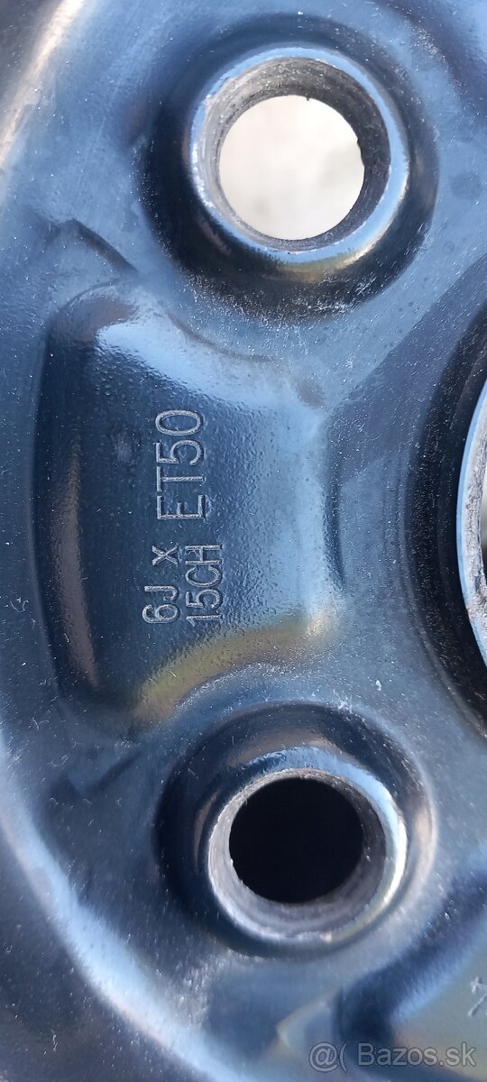 Disky 5x114,3 r15 zimne pneu 195/65 r15 - 4