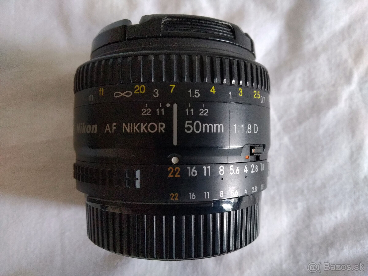 Nikon AF Nikkor 50mm f/1.8D - 4