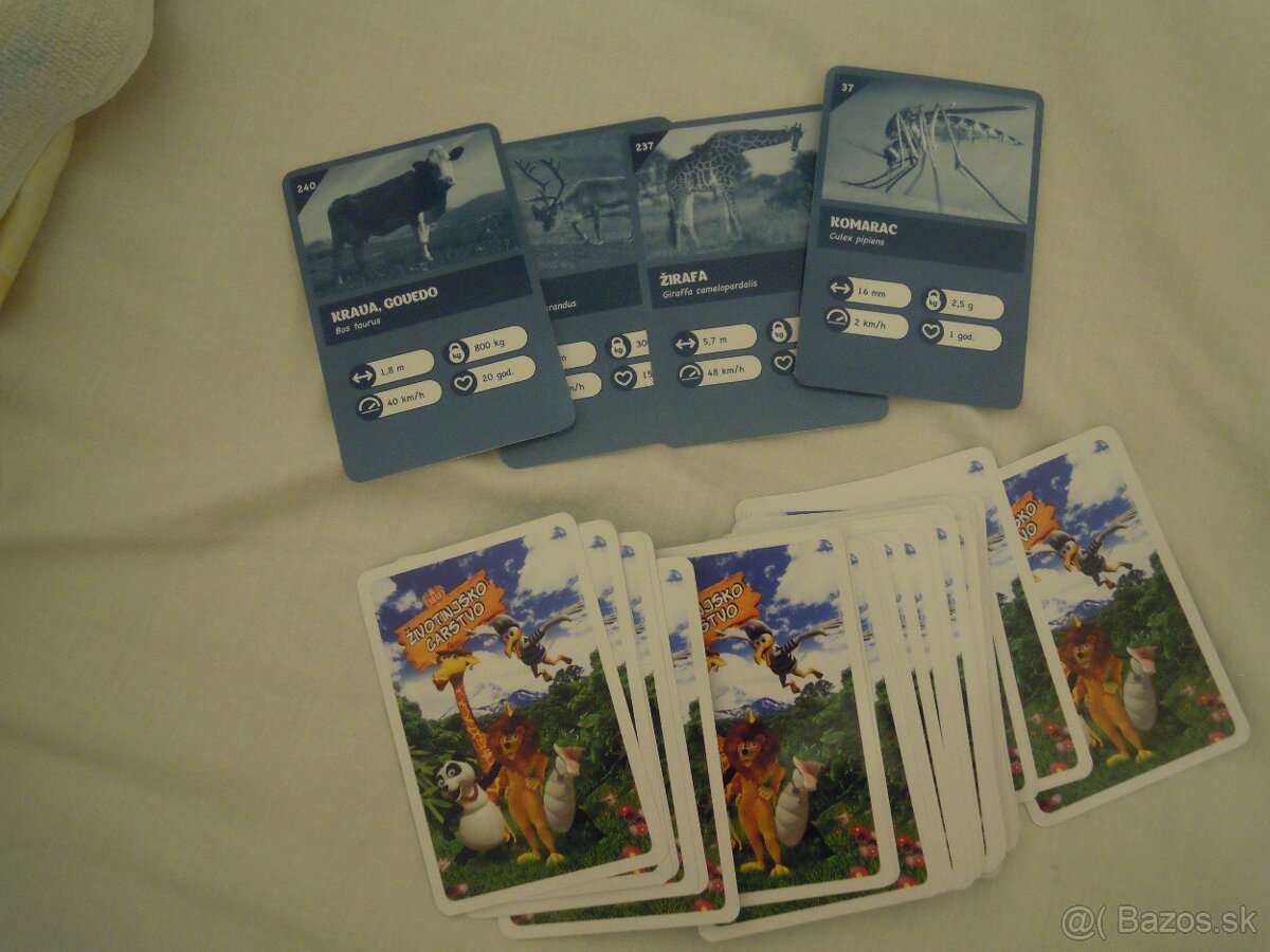 Animal kingdom hra a hrací karty. - 4