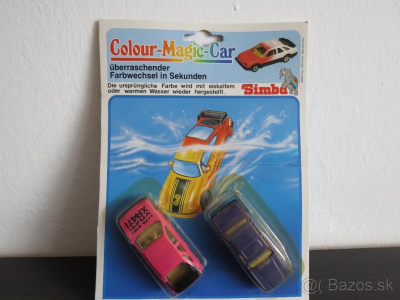 Stará autíčka modely hračky - ne Matchbox, 80. léta. - 4
