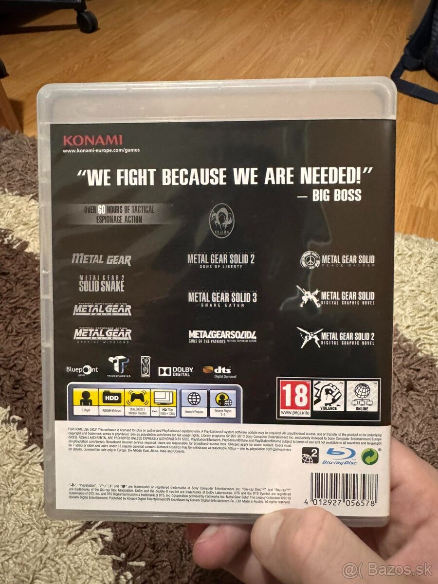 Metal Gear Solid: The Legacy Collection (PS3) – zberateľský - 4
