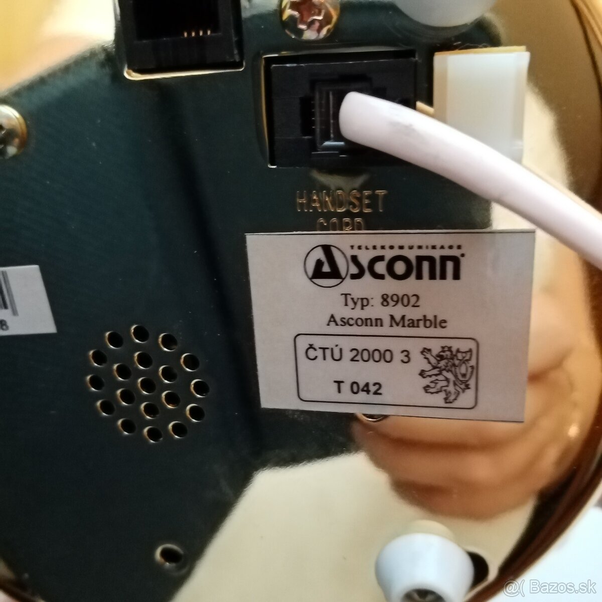 telefón ružový porcelán Chodov Lenka - 4