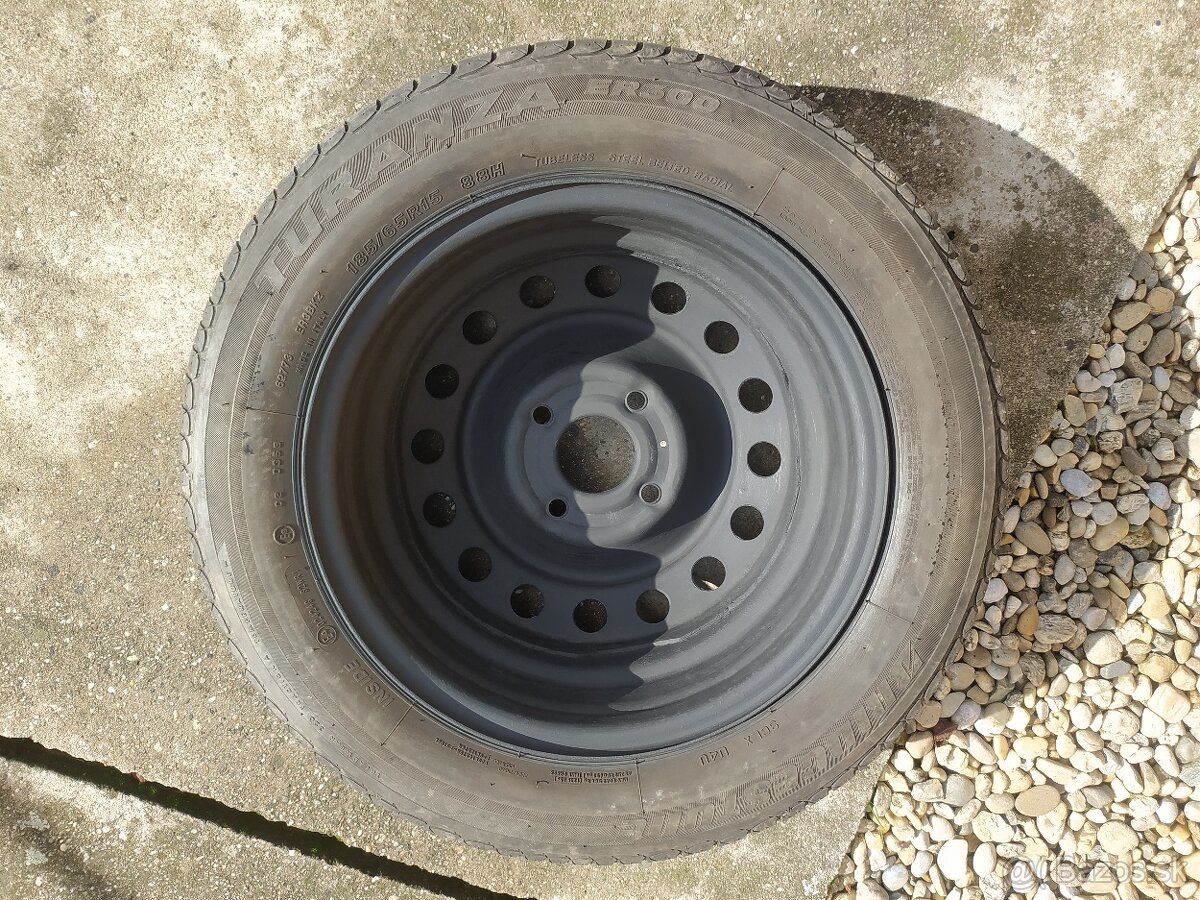 4x114,3r15 plechové disky - 4