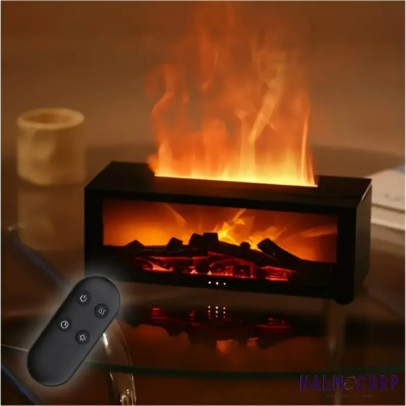 Zvlhčovač vzduchu v tvare krbu - 4