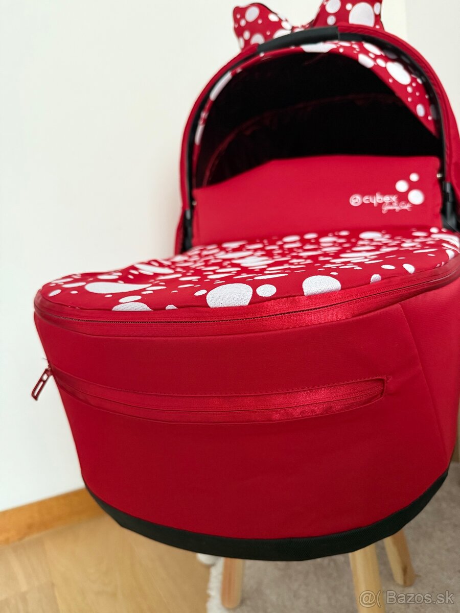 Nová vanička cybex priam 4.0 petticoat red - 4