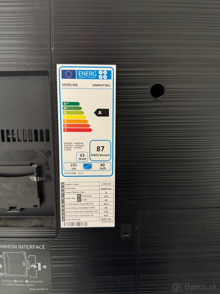 SAMSUNG SMART TV 4K ULTRA HD - 4