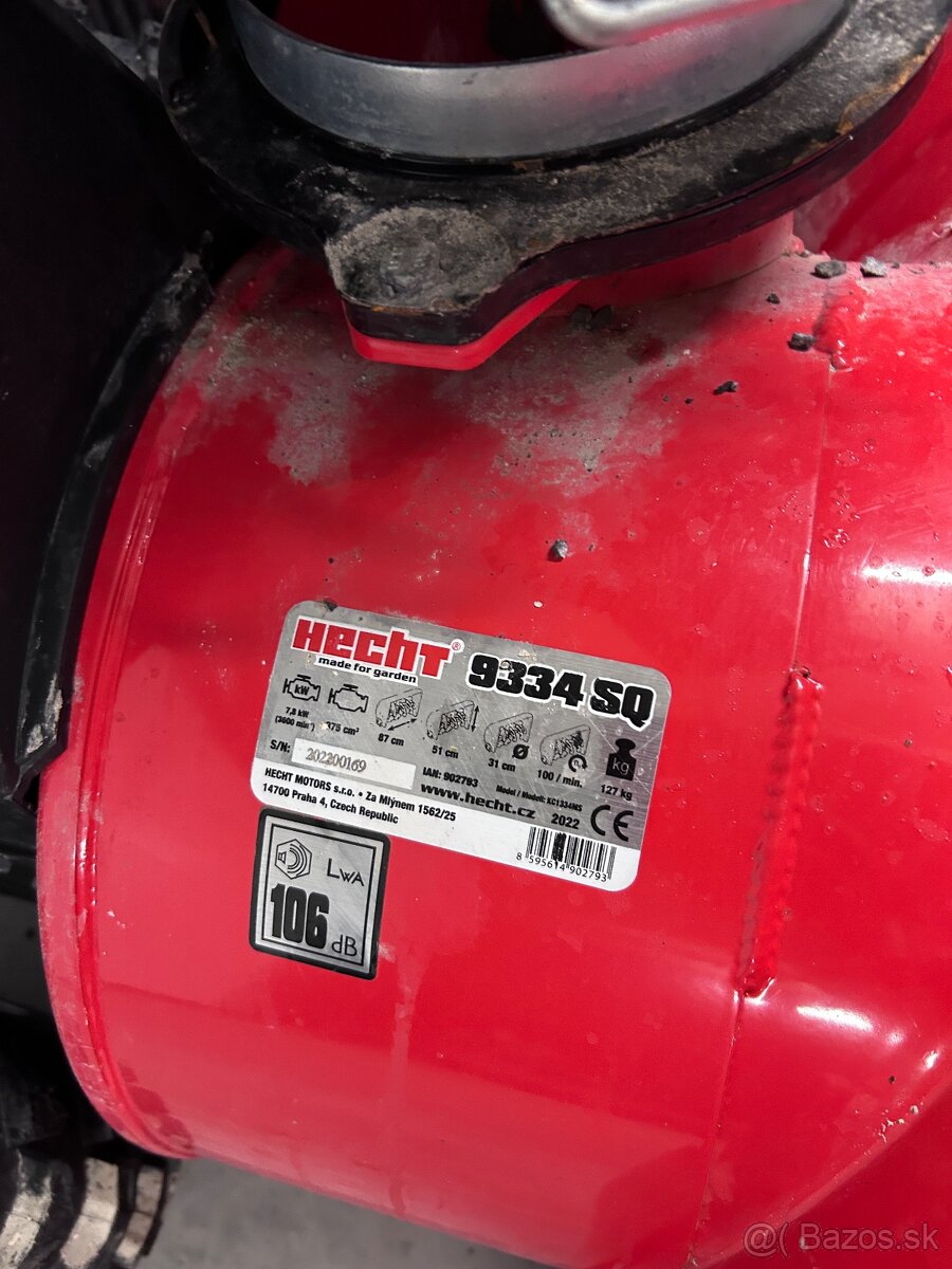 HECHT 9334 SQ - benzínová snežná fréza - 4