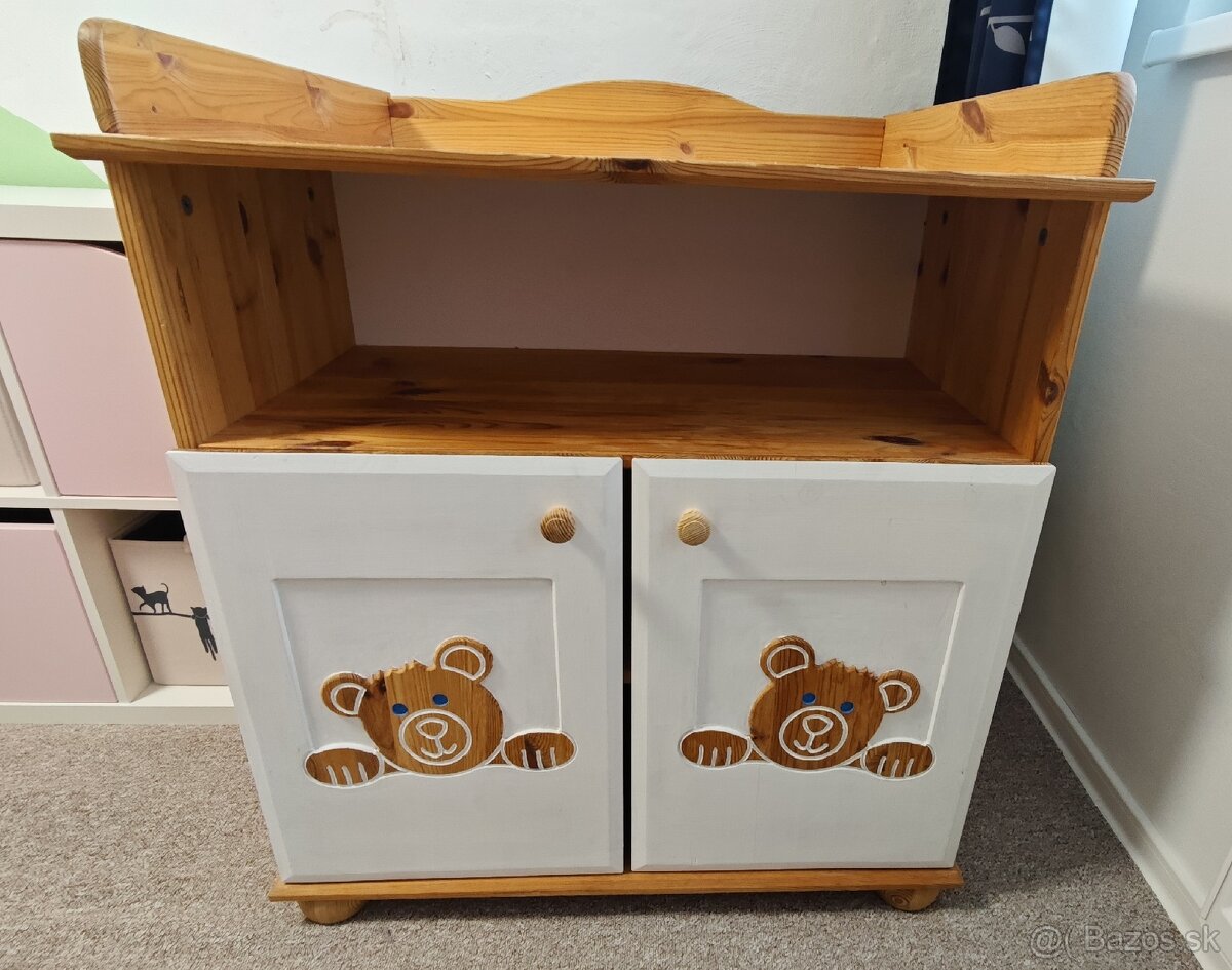 Prebaľovací pult - skrinka - 4