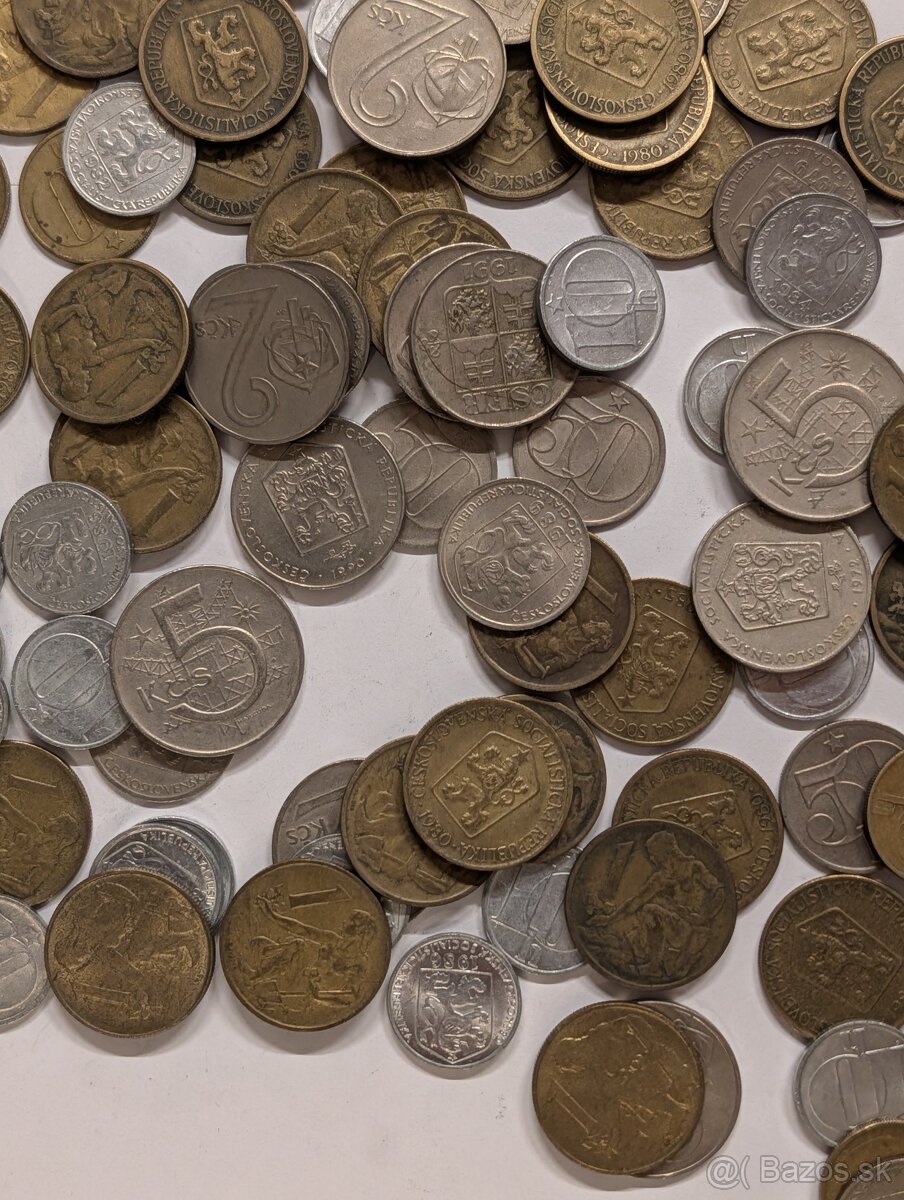 Predám Československo mince K1 - 4