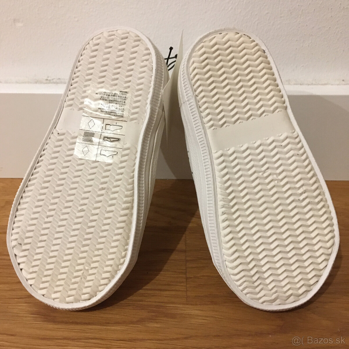 Predám H&M biele tenisky - sneakers č. 23 NOVE - 4