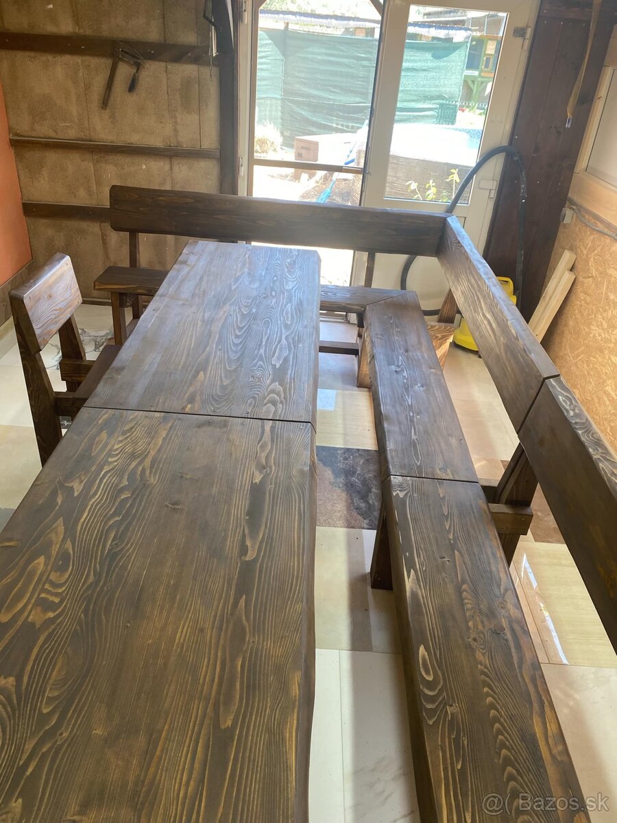 zahradne sedenie z masivu - 4