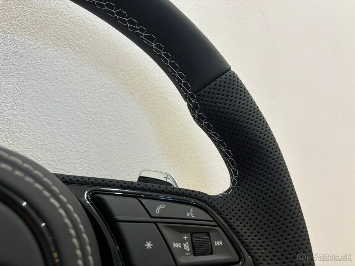 AUDI S-kovy VOLANT MULTIFUNKCNY S PÁDLAMI A3 A4 A5 A6 Q5 Q7 - 4