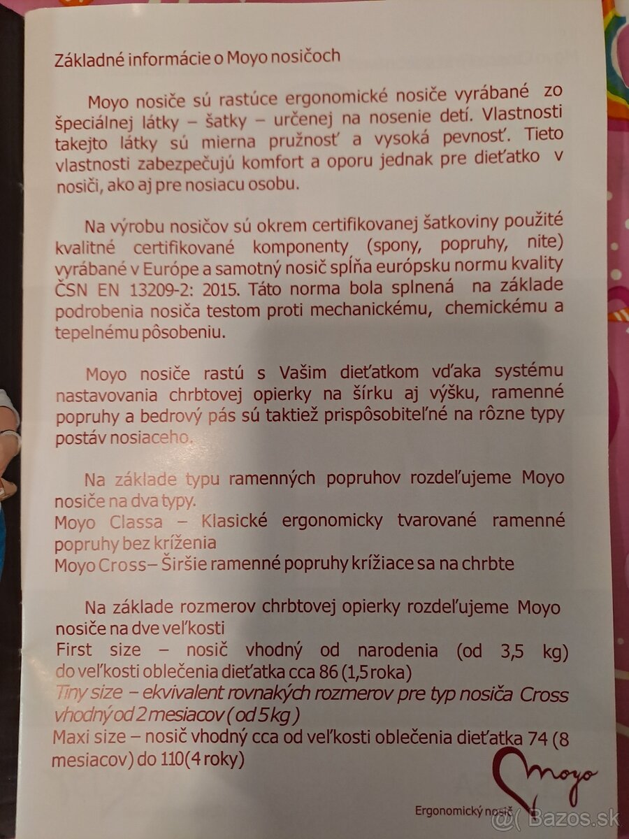 Nosič Moyo Poľana - 4