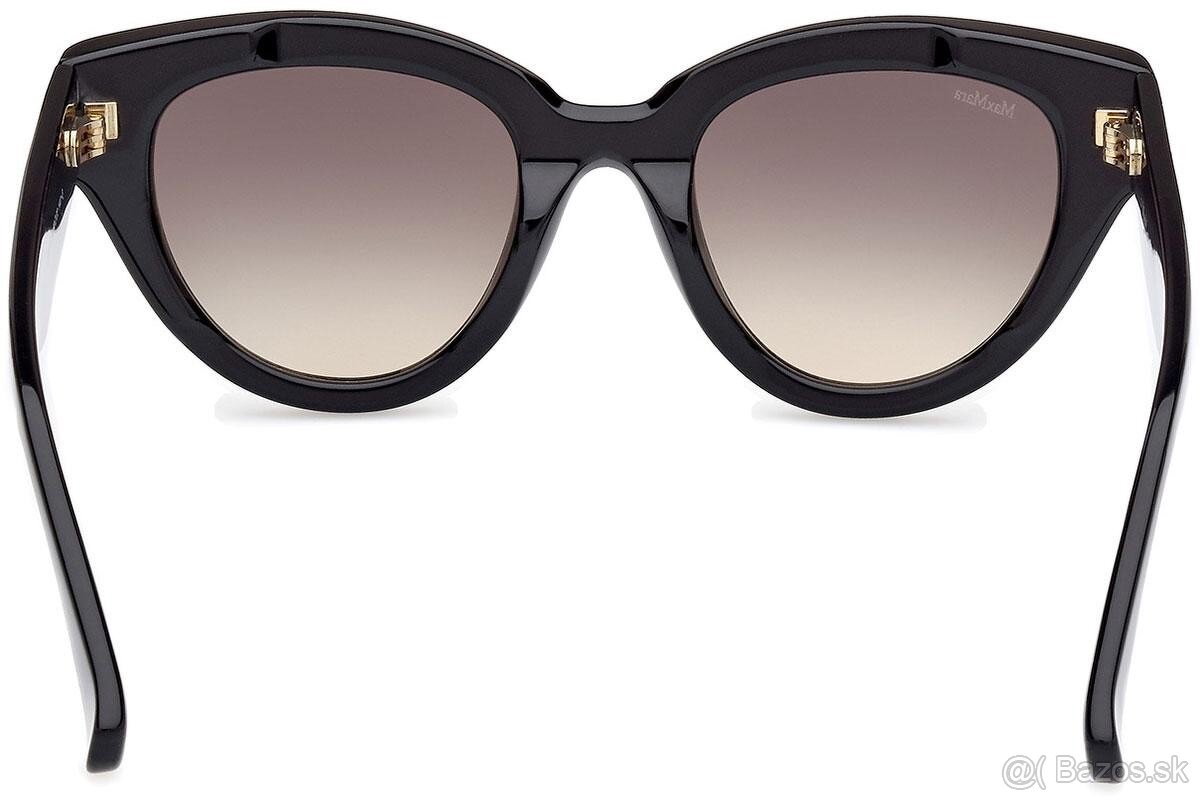 ČIERNE SLNEČNÉ OKULIARE zn.MAX MARA Cat Eye - 4