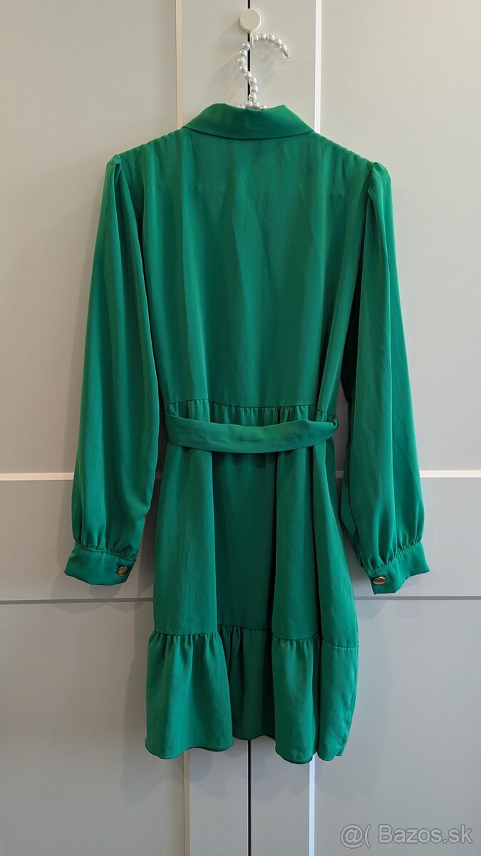 New Collection zelené šaty - 4