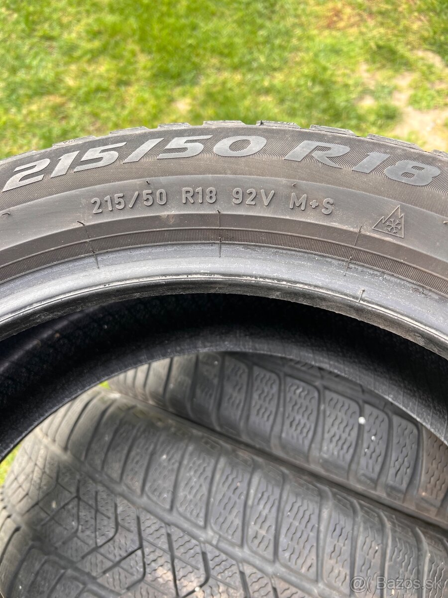 Zimne pneu Pirelli 215/50 R18 - 4