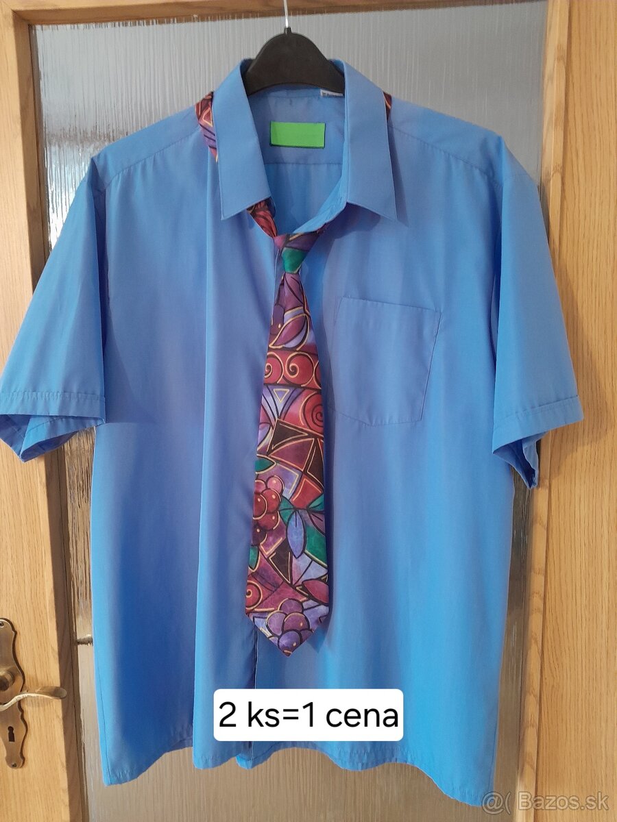 Pánska košeľa s krátkym rukávom - 4