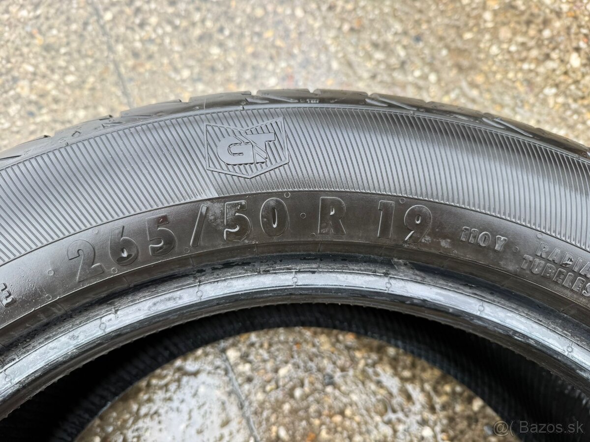 PNEU General 265/50 R19 letné - 4