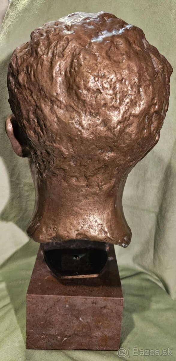 busta Gottwald - bronz - 4